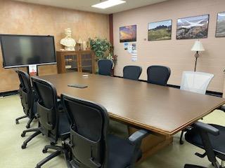 Board room style meeting room